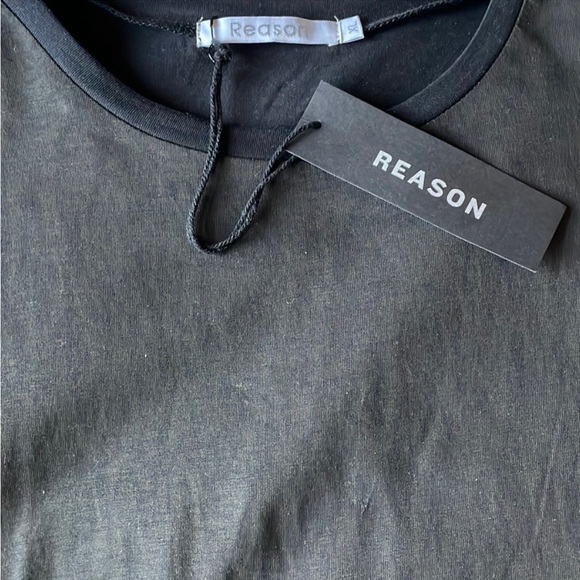 NWT Reason Men's Champagne Bottle Multicolor Short Sleeve T-Shirt - Picture 4 of 5